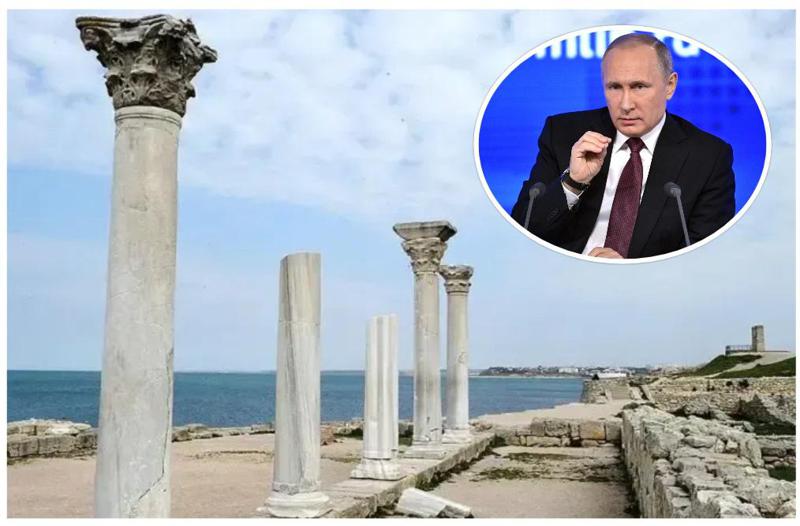 პუტინის მორიგი ახირება და პირადი პროექტი ყირიმში - რისი აშენება სურს რუსეთის პრეზიდენტს ძველი ბერძნული ქალაქის ნანგრევებზე?