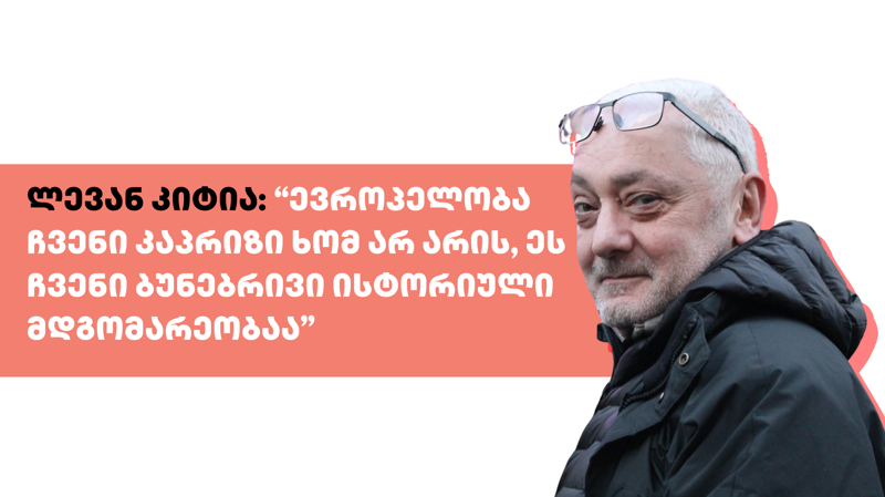 "ევროპელობა ჩვენი კაპრიზი ხომ არ არის, ეს  ჩვენი ბუნებრივი ისტორიული მდგომარეობაა"