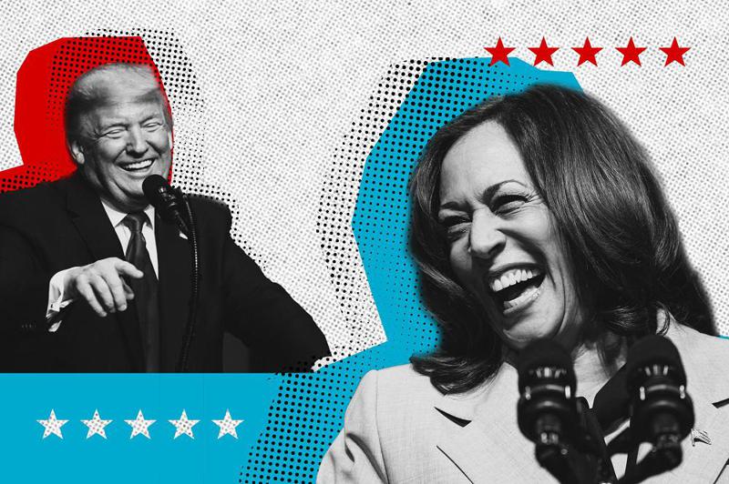 კამალა აცხადებს, რომ როგორც ექსპროკურორი ტრამპის კრიმინალურ ტიპაჟს კარგად იცნობს, დონალდი კი ჰარისს სიცილს უწუნებს: “დააკვირდით მის სიცილს, ის გიჟია..."