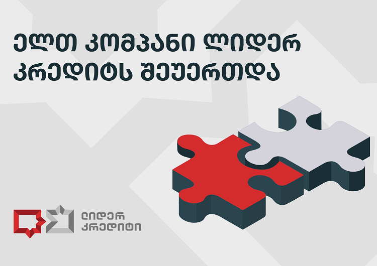 “ლიდერ კრედიტი“ ფართოვდება – მას საფინანსო ორგანიზაცია “ელთი კომპანი“ შეუერთდა