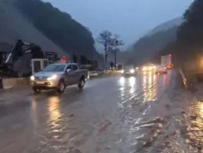 ძლიერმა წვიმამ პრობლემები შექმნა რიკოთზე - რას აცხადებენ საავტომობილო გზების დეპარტამენტში?