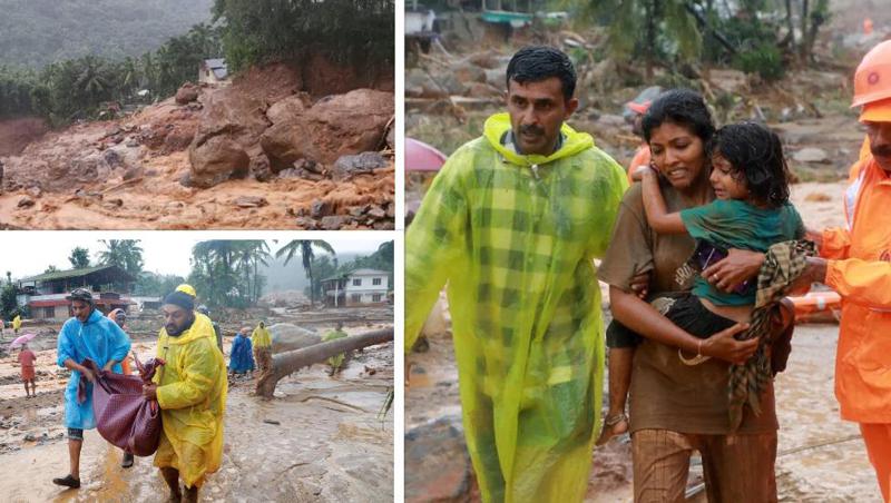 ინდოეთში მეწყერს 40-ზე მეტი ადამიანი ემსხვერპლა - დაკარგულია ასობით ადამიანი: ფოტოები ტრაგედიის ზონიდან