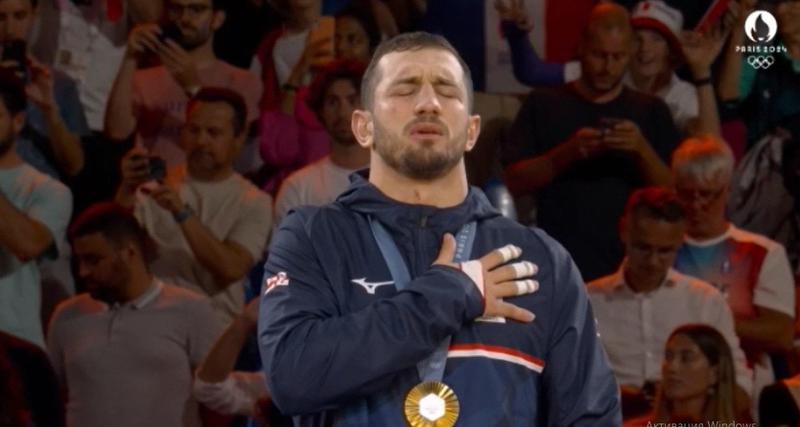 საქართველოს ჰიმნი პარიზში და ამღერებული ორგზის ოლიმპიური ჩემპიონი (ვიდეო)