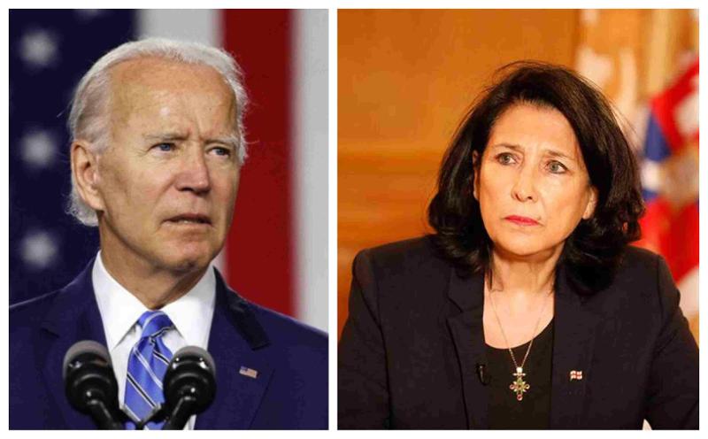 ჯო ბაიდენის წერილი სალომე ზურაბიშვილს - "იმედგაცრუებული ვარ საქართველოს მთავრობის ანტიდემოკრატიული ქმედებებით"