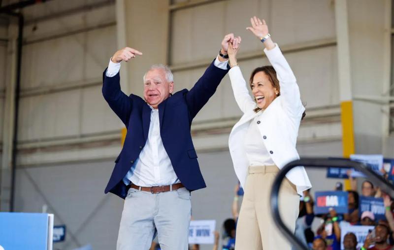 ვიცე-პრეზიდენტობის კანდიდატმა, ტიმ უოლცმა ერაყში განლაგებამდე ნაციონალური გვარდიის ერთეული მიატოვა? - კამალა ჰარისი ბრალდებებს პასუხობს