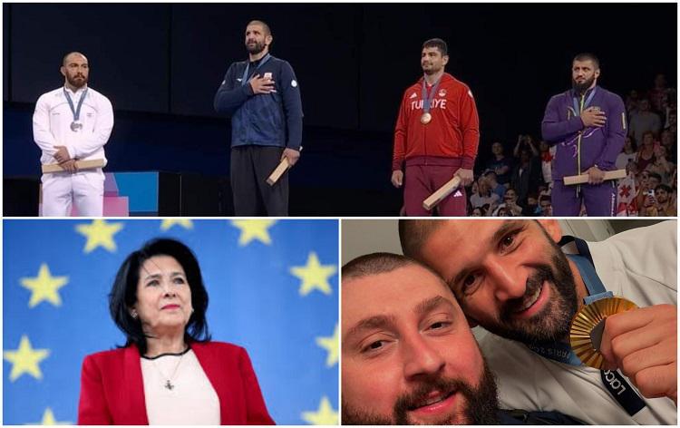 “გილოცავთ და მადლობას ვუხდი ყველა სპორტსმენს, ვინც პარიზში ქართულ ფერებს იცავს“ - პრეზიდენტი