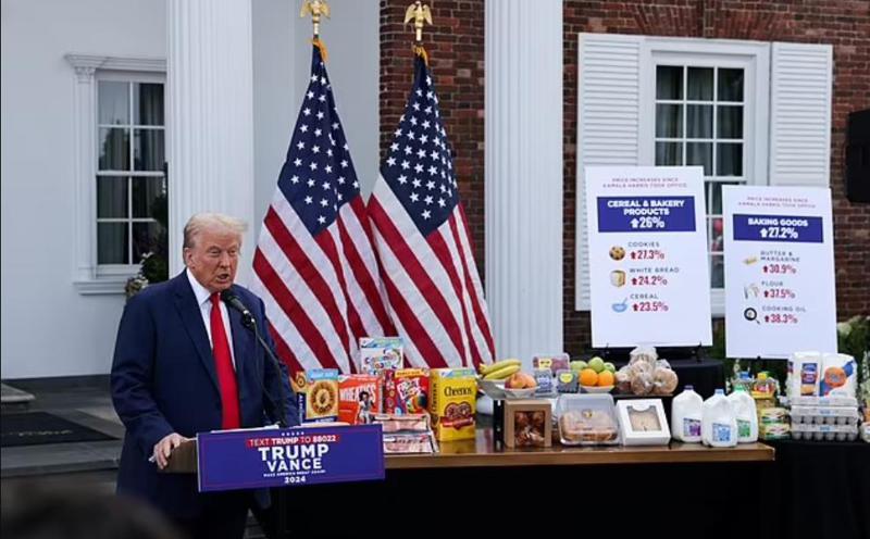 ტრამპის უჩვეულო პრესკონფერენცია პროდუქტების ფონზე: რისი თქმა სურდა ექსპრეზიდენტს? - "კამალა ჰარისის პოლიტიკა აშშ-ს ვენესუელად გადააქცევს”