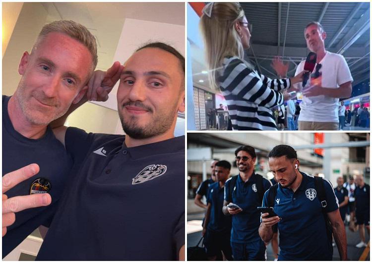 “ჩვენ უკვე აქ ვართ! დილამშვიდობისა საქართველო“ - რა  კადრებს აქვეყნებს “ლევანტეს“ კიდევ ერთი “ვარსკვლავი“ ჩამოსვლის შემდეგ: კლუბი შესარჩევ სინჯებს ხვალიდან დაიწყებს