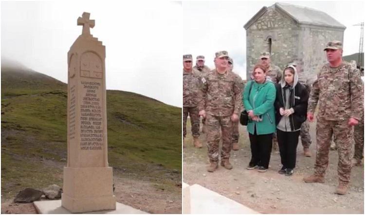 თუშეთში გიორგი ანწუხელიძის მემორიალი გაიხსნა