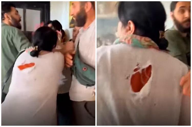 ბერი ნარიმანის სადარბაზოში შეკრებილები ერთმანეთს ფიზიკურად დაუპირისპირდნენ, ძალადობაში სავარაუდოდ მოჰყვა არასრულწლოვანიც - რას ჰყვება ნარიმანის მრევლი მომხდარზე