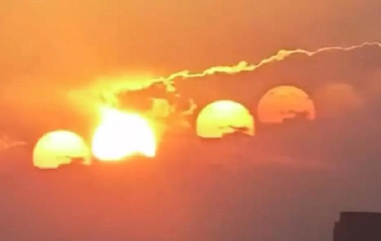 ჩინეთის ცაზე 7 "მზე" დააფიქსირეს - რას წერენ "მისტიური ფენომენის" შესახებ? (ვიდეო)
