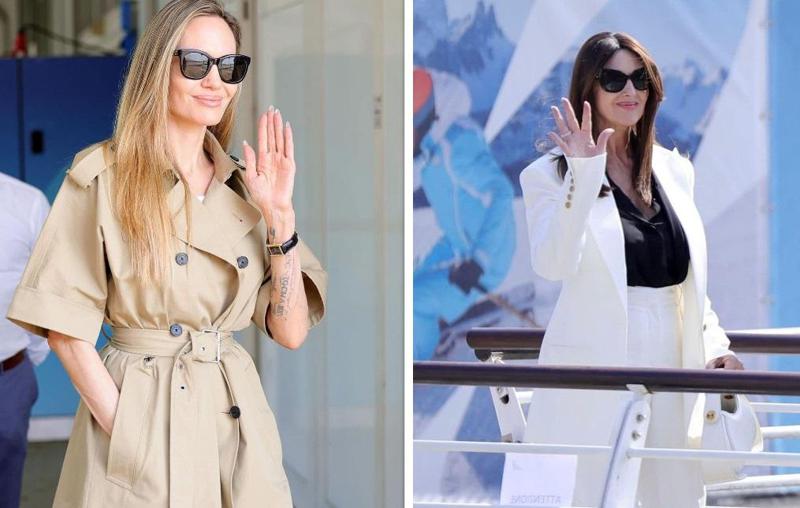 ანჯელინა ჯოლი, მონიკა ბელუჩი და სხვები  - ფოტოები ვენეციის კინოფესტივალიდან, სადაც მეგავარსკვლავები გამოჩნდნენ