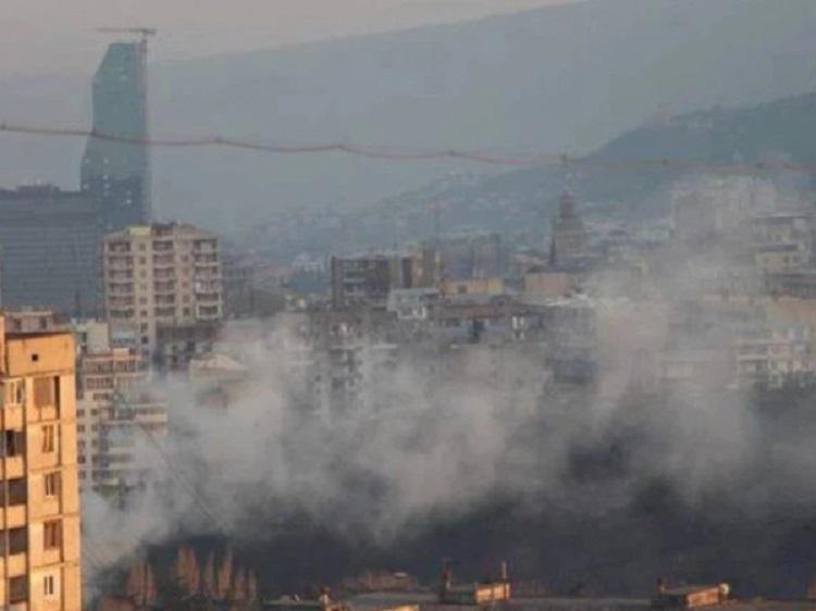 უდაბნოს მტვრის მასები საქართველოში - ზოგიერთ რაიონში, ასევე, დედაქალაქში, ატმოსფერულ ჰაერში მყარი ნაწილაკების შემცველობის მატება დაფიქსირდა