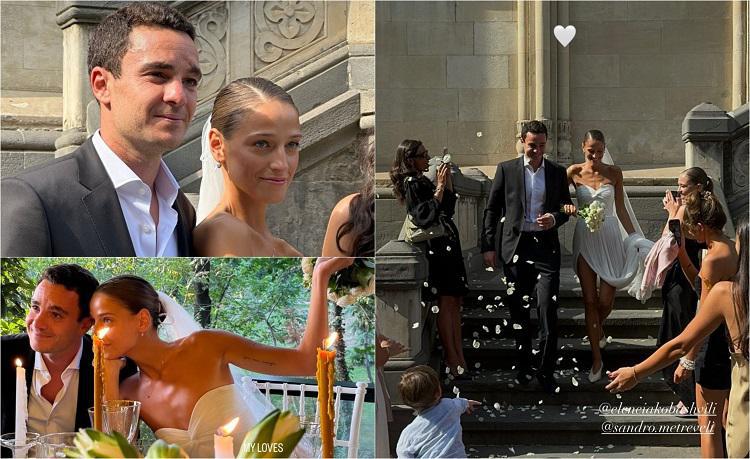 წარმატებული ქართველი მოდელი და ჩოგბურთელი დაქორწინდნენ - ფოტო და ვიდეო წყვილის გრანდიოზული ქორწილიდან