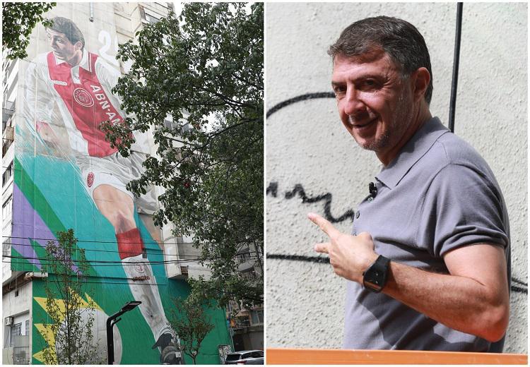 “თავი ცოტა უხერხულად ვიგრძენი - დაბნეული და ძალიან გახარებული ვარ“ - რას წერს შოთა არველაძე გიგანტურ მურალზე, რომელიც იმ კორპუსზე დახატეს, სადაც გაიზარდა