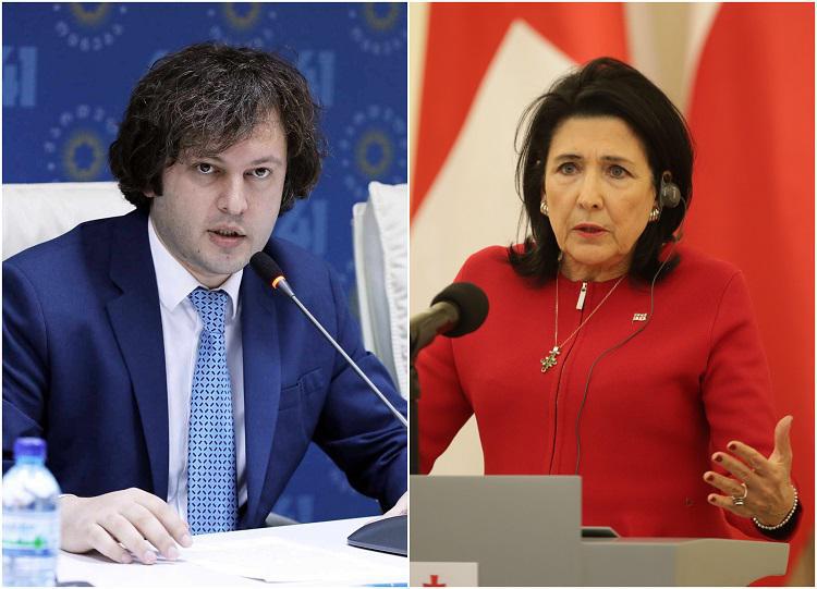 “კოშმარი“ უცხოელი აგენტების ტერმინია, “ქართული ოცნების“ მიმართ იყენებენ - არ ვურჩევდი იდენტური ტერმინებით ისაუბროს, საკუთარ როლს შიფრავს“ - პრემიერი პრეზიდენტზე