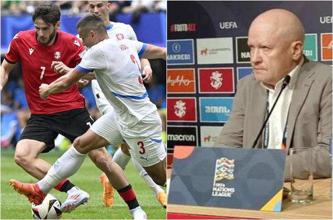 "ქართველმა ფეხბურთელებმა დიდი სხვაობით გვაჯობეს" - რა თქვა ჩეხეთის მწვრთნელმა წაგებული მატჩის შემდეგ?