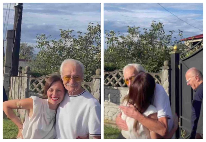 თამუნა მუსერიძე პირველად შეხვდა ბიოლოგიურ მამას, რომელიც რამდენიმე დღის წინ იპოვა  - ემოციური კადრები