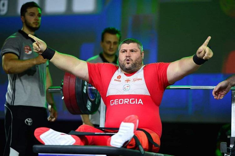 ქართველი ძალოსანი, აკაკი ჯინჭარაძე პარა წოლჭიმში ბრინჯაოს პრიზიორი გახდა