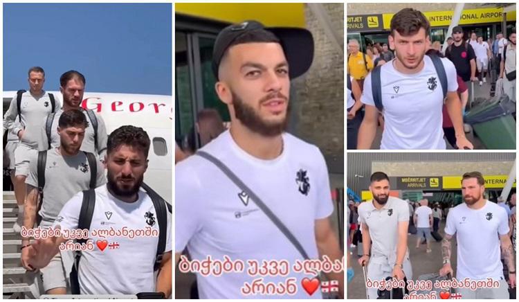 “ბიჭები უკვე ალბანეთში არიან“ - ემოციური კადრები აეროპორტიდან, სადაც ქართველ ფეხბურთელებს გულშემატკივრები დახვდნენ