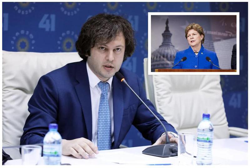 "ჯინ შაჰინმა თქვა ტყუილი" - როგორ ეხმაურება პრემიერი სენატორების უმწვავეს შეფასებებს