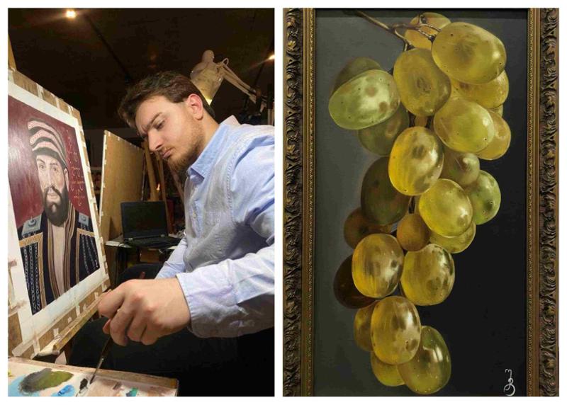 "ხატვის ნიჭი გენეტიკურად მაქვს... დედაც ხატავდა" - თელაველი მხატვარი, ჰიპერრეალისტური ნამუშევრებით