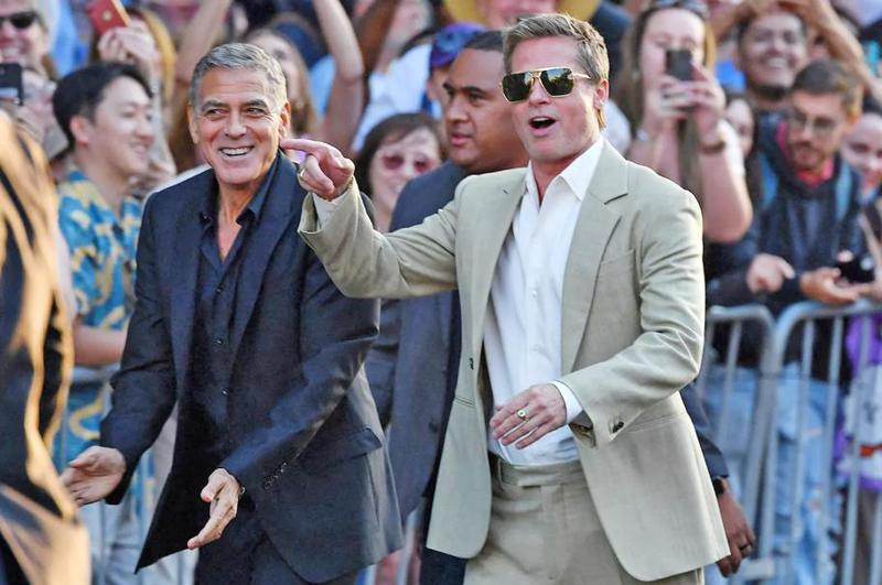 ბრედ პიტისა და ჯორჯ კლუნის ცეცხლოვანი ჰოლივუდური მუხტი წითელ ხალიჩაზე - ამჯერად ვარსკვლავები ლოს ანჯელესში გამოჩნდნენ