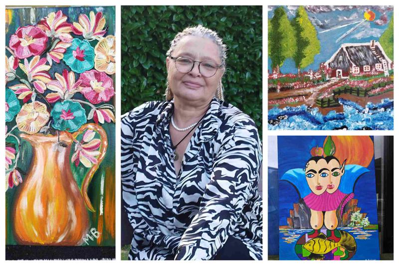 "დედინაცვალმა ჩემს ნახატებს ცეცხლი წაუკიდა, მითხრა, შენ კი არ ხატავ, თამაშობო... 35 წელი არ დამიხატავს" - საფრანგეთში მცხოვრები ქართველი მხატვრის დაბრუნება დიდი პაუზის შემდეგ