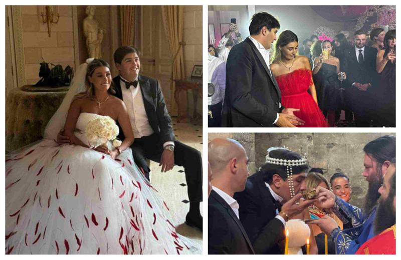 ფოტოები ბესო ხარძიანის ვაჟის ულამაზესი ქორწილიდან - პატარძალი ცნობილი ბიზნესმენის ქალიშვილია