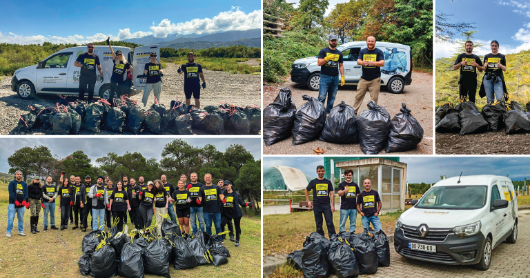 მსოფლიოს დასუფთავების დღე "კერხერთან" ერთად: "7 წელი სუფთა მომავლისთვის!"