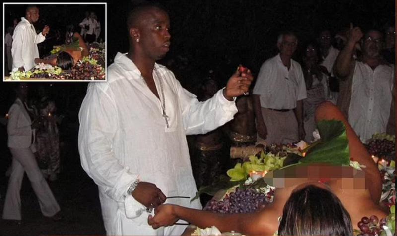 შიშველი ქალის სხეულზე გაშლილი სუფრა და მორიგი სკანდალური კადრები - რა მოხდა P. Diddy-ს მაიამის წვეულებაზე