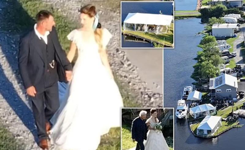 ლანა დელ რეი ალიგატორების ტურის გიდზე დაქორწინდა - მომღერლის მოკრძალებული ქორწილის ფოტოები