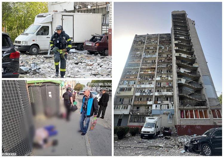 ოკუპანტმა რუსეთმა ისევ უკრაინის დასახლებულ პუნქტებს შეუტია: დაიბომბა ხერსონის ბაზარი, ზაპოროჟიეს საცხოვრებელი უბნები, არის მსხვერპლი - მძიმე კადრები