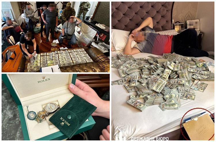 სკანდალი უკრაინაში: ორი ჩინოვნიკის ბინიდან 6 მლნ დოლარია ამოღებული - ჩხრეკისას ბრალდებულებმა 500 000 დოლარით სავსე ტომრები ფანჯრიდან გადაყარეს (ვიდეო)