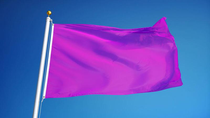 რატომ არ არის თითქმის არც ერთი ქვეყნის დროშაზე იასამნისფერი გამოყენებული?