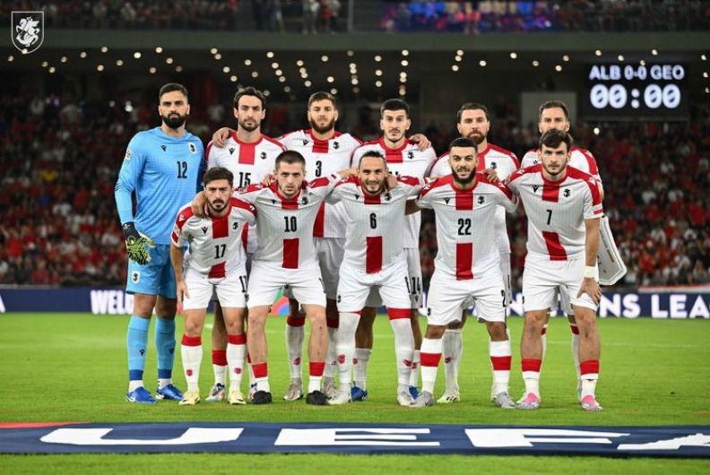 უკრაინასთან მატჩში საქართველოს ნაკრების სასტარტო შემადგენლობა ცნობილია