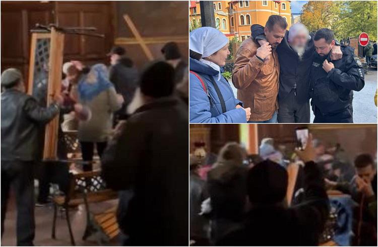 მძიმე კადრები უკრაინიდან - 100-მდე პირმა წმინდა მიხეილის ტაძარი დაარბია: არიან დაშავებულები