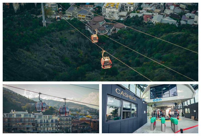 "მანძილს 4 წუთში დაფარავს, საათში 1200 მგზავრის გადაყვანას უზრუნველყოფს" - გაიხსნა რუსთაველის გამზირისა და მთაწმინდის პარკის დამაკავშირებელი საბაგირო გზა (ფოტოები)