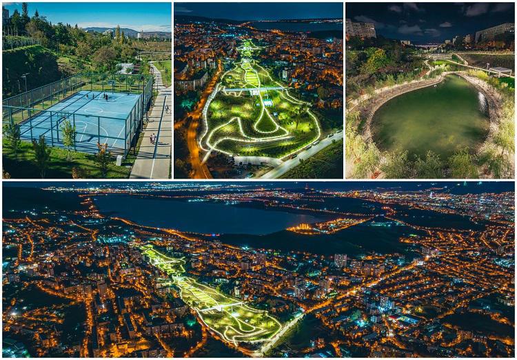 “მინი ფეხბურთის სტადიონი, კაფე, მედიათეკა, კალათბურთის მოედანი, ძაღლების მოედანი, სკეიტ პარკი, ხელოვნური ტბები და სხვა - ზღვისუბანში, 25 ჰექტარზე გაშენებული პარკი გაიხსნა (ფოტოები)