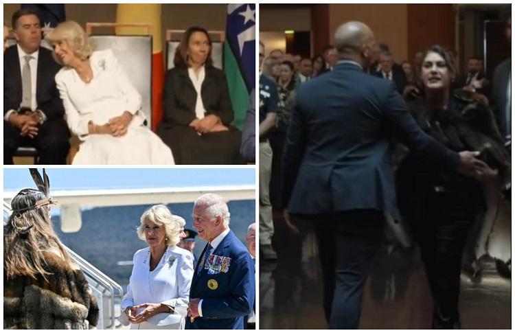 “წადი ჩემი მიწიდან! შენ ჩემი მეფე არ ხარ, დაგვიბრუნეთ, რაც მოგვპარეთ!“ - მეფე ჩარლზ III-ს ავსტრალიელი სენატორი ყვირილით დაუპირისპირდა: სკანდალური კადრები