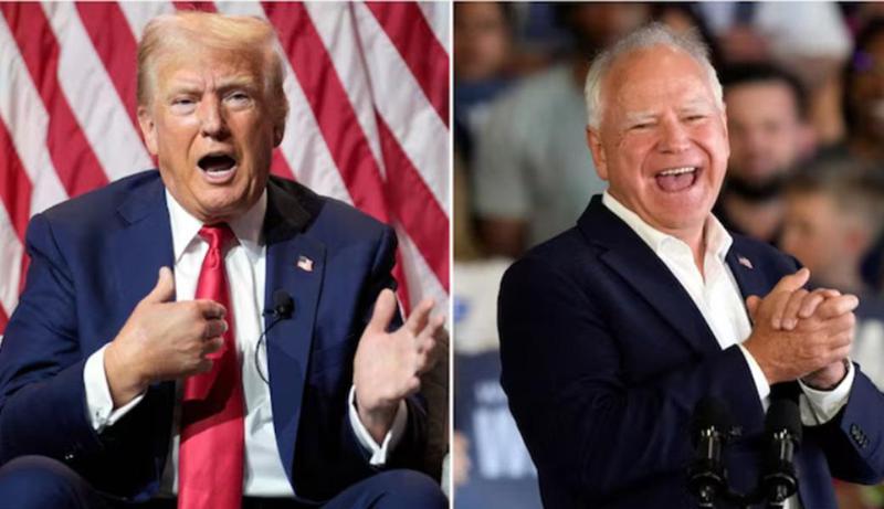 "რა არის ყველაზე სასიამოვნო რამ, რისი თქმაც დონალდ ტრამპზე შეგიძლიათ?" - კითხვა ტიმ უოლცს, რომლის პასუხსაც სახალისო რეაქციები მოჰყვა