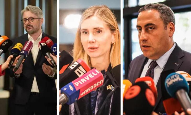 "დღეს კონკრეტული გზა გვექნება საზოგადოებისთვის" - რას აცხადებენ ოპოზიციის ლიდერები პრეზიდენტთან შეხვედრის შემდეგ