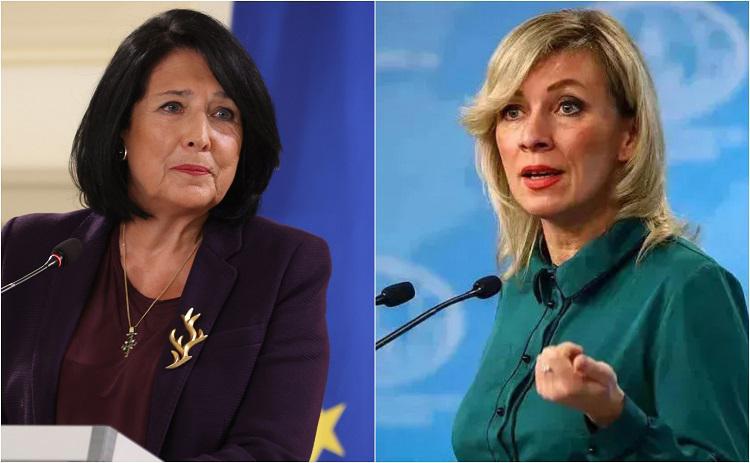 “შეგახსენებთ საფრანგეთის მოქალაქეს, საქართველო საფრანგეთზე უძველესია“ - მარია ზახაროვა სალომე ზურაბიშვილს კითხვით მიმართავს