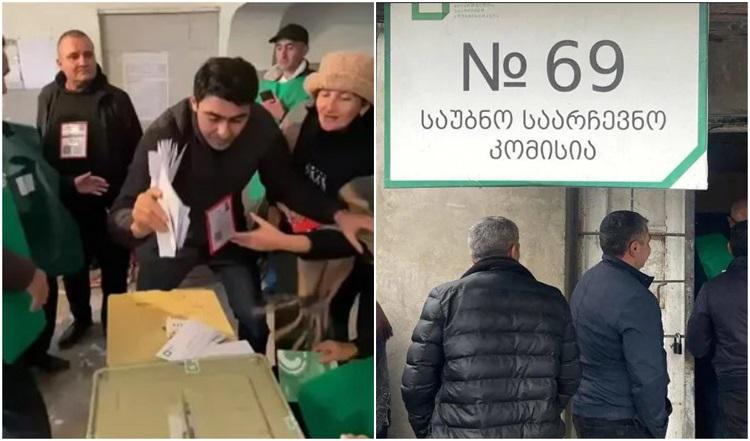 "ფაქტი იყო შემდეგი...“ - რას აცხადებს პირი, რომელიც მარნეულის 69-ე საარჩევნო უბანზე ბიულეტენების ჩაყრისას გადაიღეს