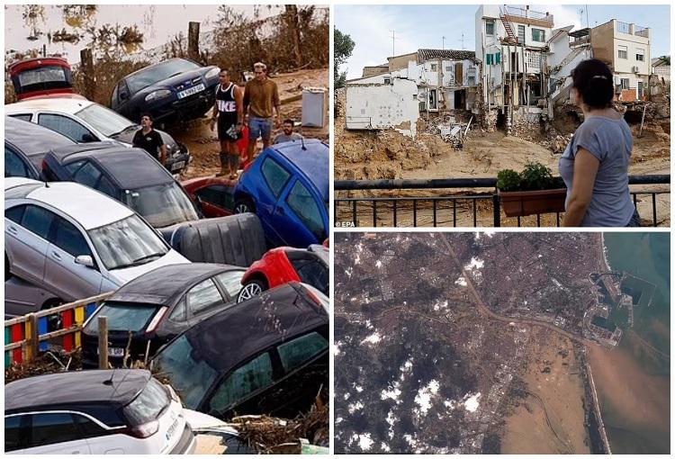 სასიკვდილო წყალდიდობის წარმოუდგენელი მასშტაბები - დრონმა ვალენსიაში აპოკალიფსური სურათი გადაიღო: დაღუპულთა რიცხვი 158-მდე გაიზარდა (ფოტო/ვიდეო)