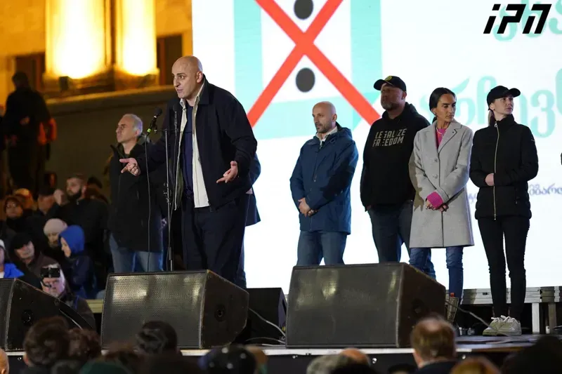 "ხვალ, 14:00 საათზე, სპორტის სასახლესთან შევიკრიბებით და ასე უნდა გავაკეთოთ ყოველ დღე" - ნიკა მელია