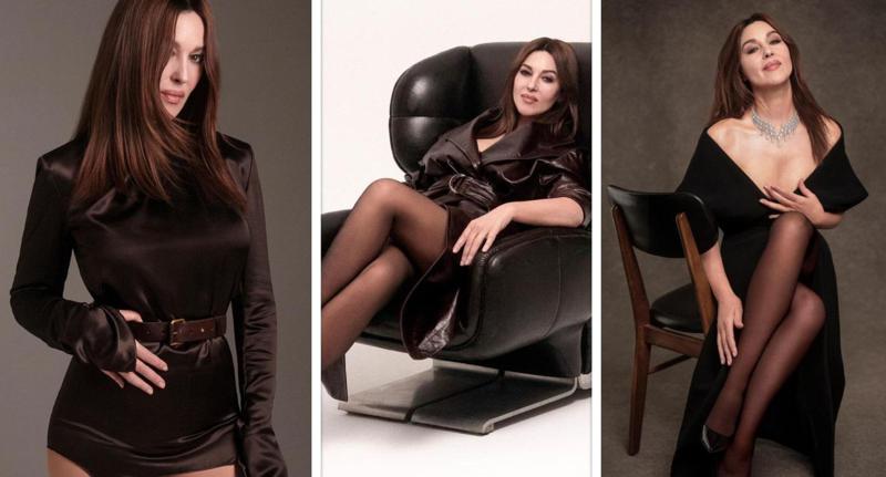 "და ვინმე იტყვის რომ არ არსებობს სრულყოფილება?" - 60 წლის მონიკა ბელუჩის ახალი ფოტოსესია