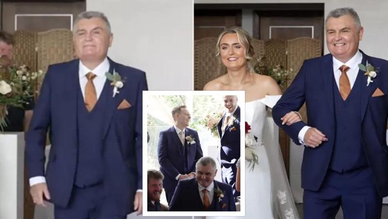 მამას შვილი საკურთხეველთან უნდა მიეყვანა, თუმცა პატარძალი დაავიწყდა და სასიძოსთან მარტო მივიდა  - სახალისო კადრები (ვიდეო)