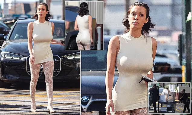 ამჯერად თამამი მინი კაბით: ბიანკა ცენსორის მორიგი უჩვეულო ჩაცმულობა კვლავ მედიის ცენტრშია - შოპინგის დროს გადაღებული ფოტოები ლოს-ანჯელესიდან