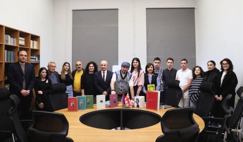 სომხეთის დედაქალაქ ერევანში ქართული წიგნის კუთხე გაიხსნა
